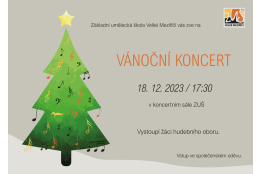 Vánoční koncert 18.12. 2023